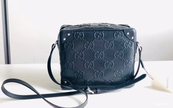 Hyperpeter bag with GG details shoulder GUCCI leather 0811